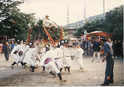 昭和59年（1984年）二江神社祭り⑧